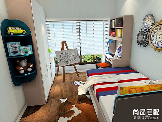 小面积儿童房间装修效果图