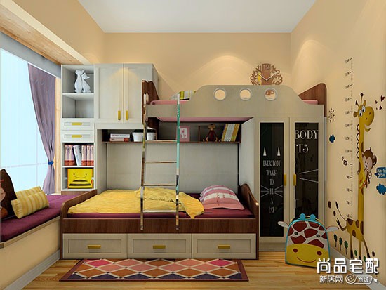 欧式儿童卧室设计