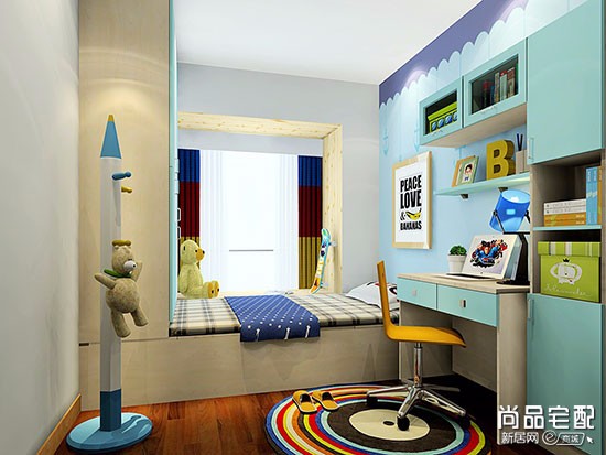 中式风格儿童房设计