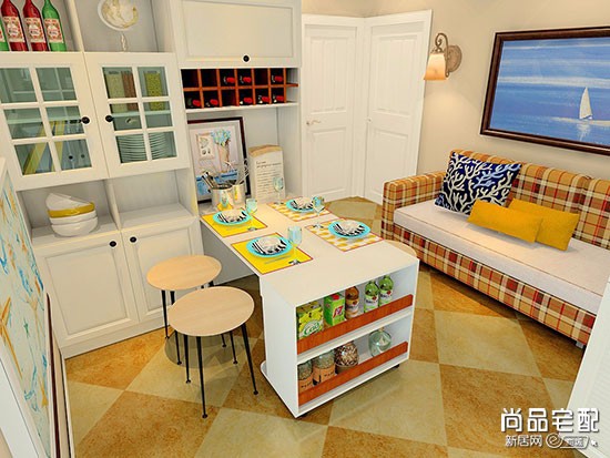 可折叠实木餐桌图片 可折叠实木餐桌图片
