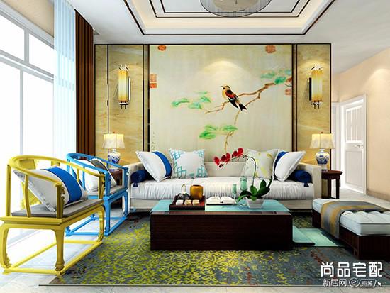 实木中式茶几图片大全