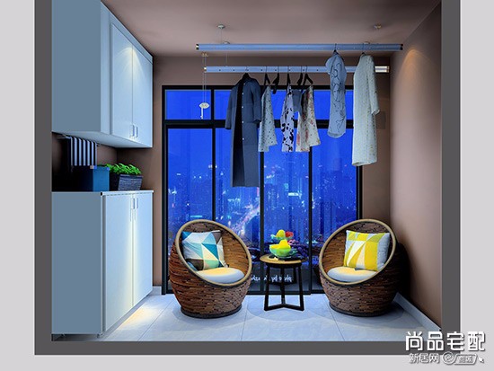 阳台储物柜图片