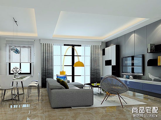 餐厅窗户窗帘效果图