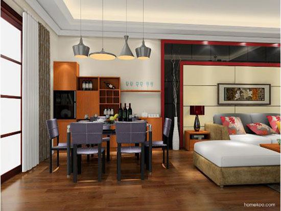 东南亚风格餐厅装修图片效果图