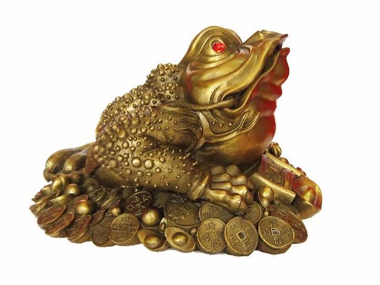 麒麟与金蟾的摆放位置