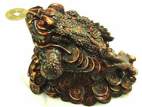 麒麟与金蟾的摆放位置