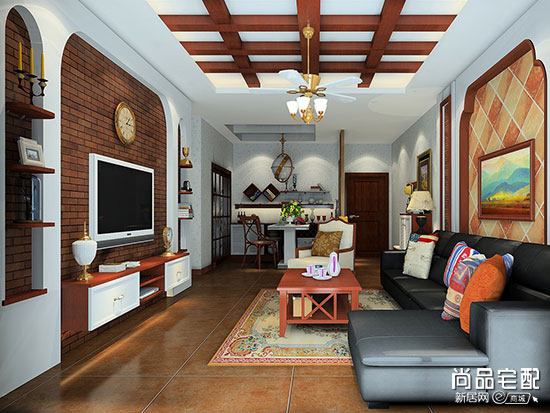 美式田园风格家装设计