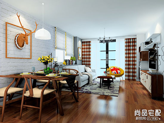 现代简欧风格装修设计效果图