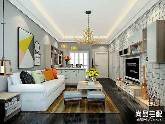 这几款两室一厅小欧式装修效果图看起来让更温馨