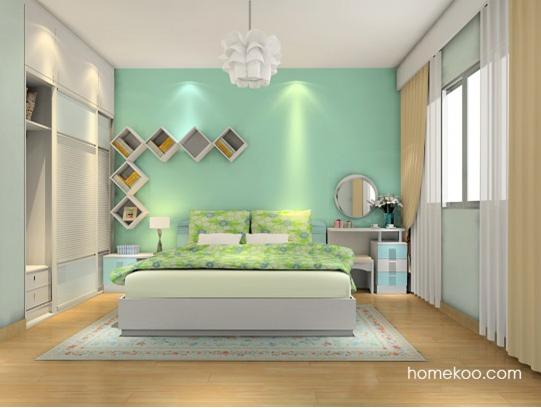 卧室装修效果图大全2014图片