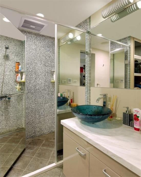 浴室瓷砖缝清洁