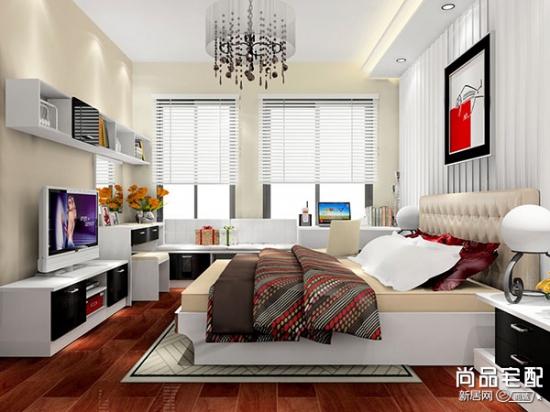 现代简约风格家具颜色 装饰单一协调