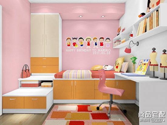 小户型儿童房榻榻米设计 增加空间的利用率