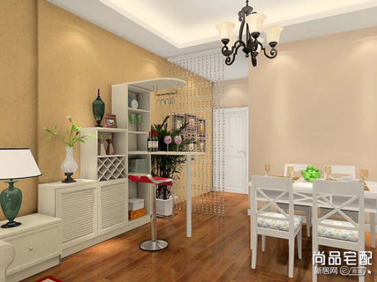 客厅和餐厅之间的隔断设计步骤