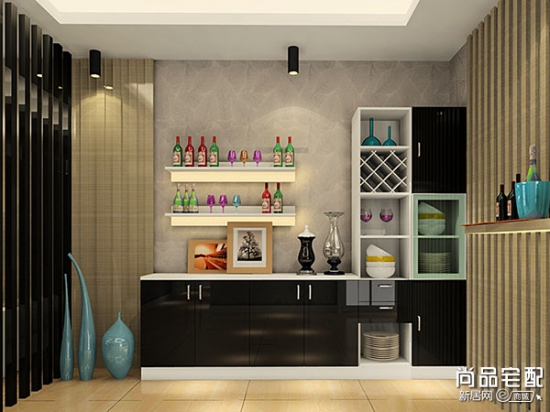 推拉门带酒柜如何设计更美观