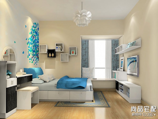 卧室落地飘窗美呆了!