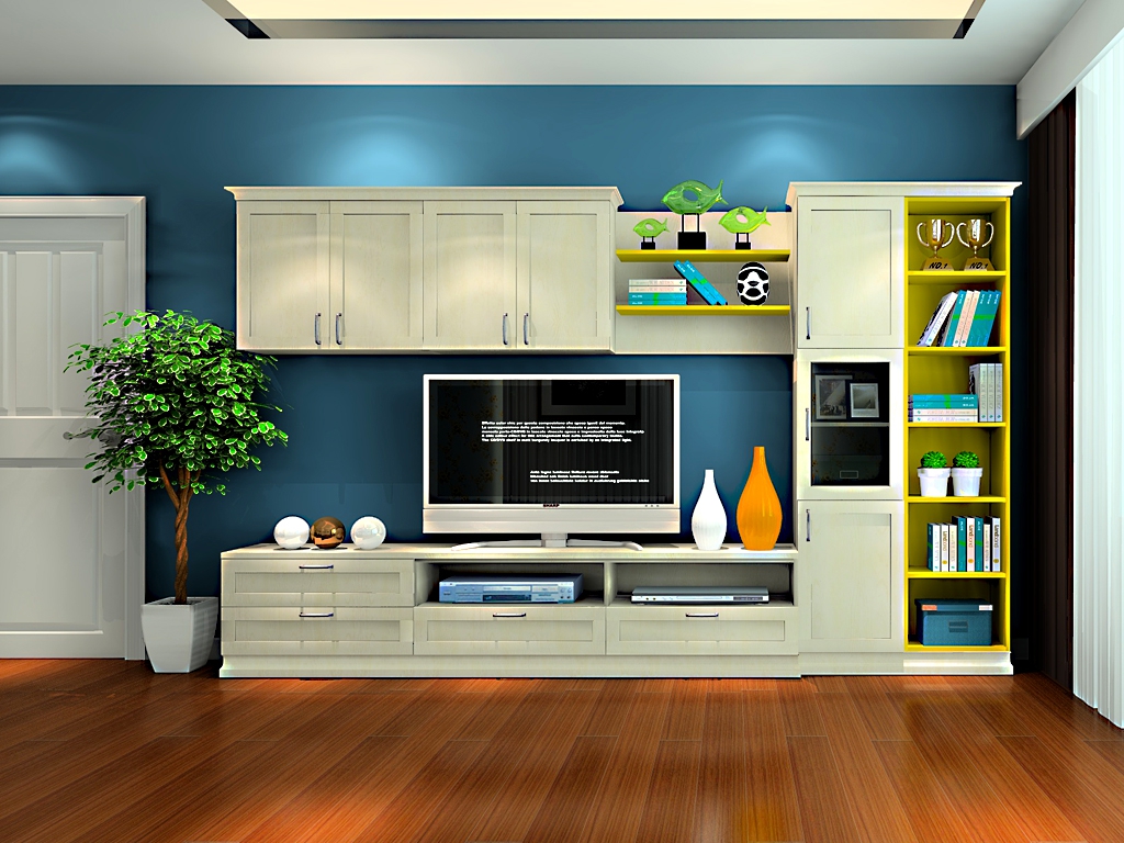 定制电视柜效果图