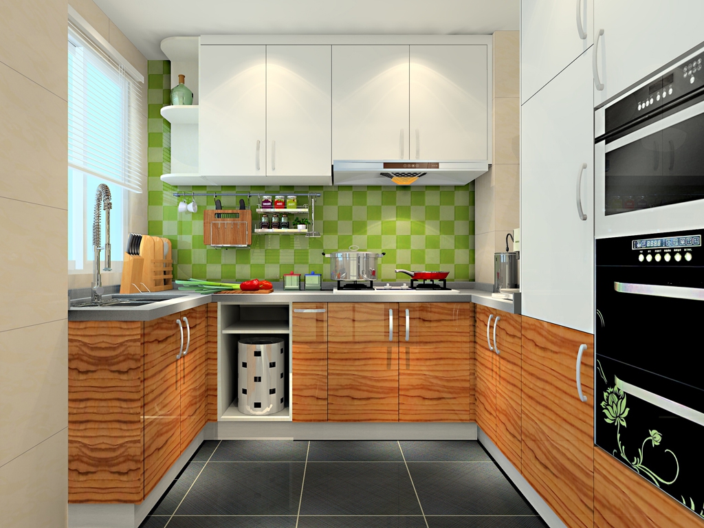厨房门室内装修设计效果图 厨房装修门的搭配设计-装修乐