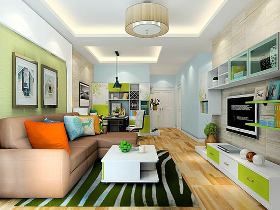 客厅电视柜装修效果图