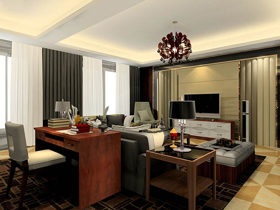 客厅电视柜装修效果图