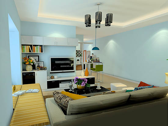 客厅电视柜装修效果图