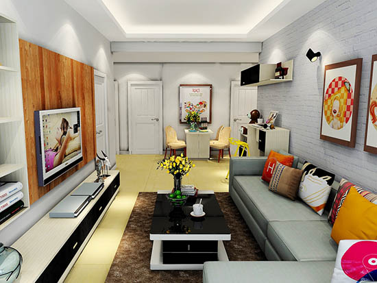 客厅电视柜装修效果图