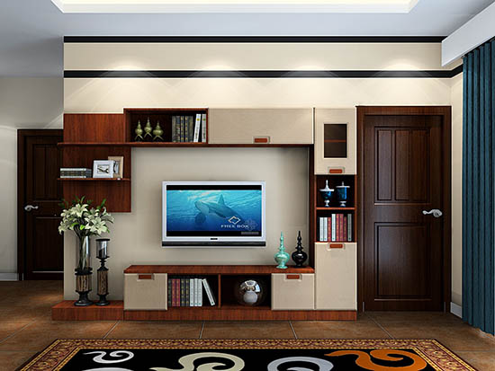 电视柜装修效果图大全2016图片