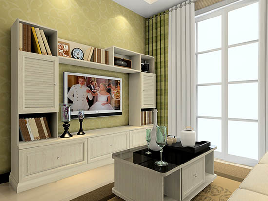 欧式电视柜装修效果图