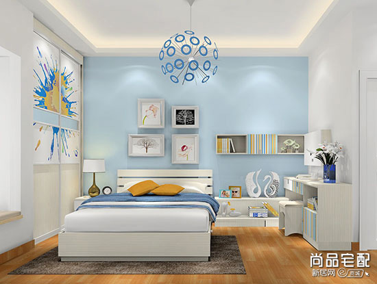 卧室灯具效果图
