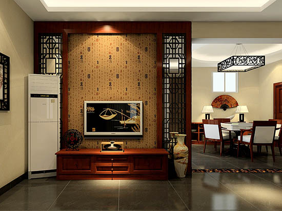 实木电视柜装修效果图