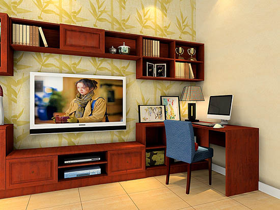 实木电视柜装修效果图