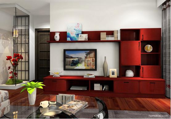 大客厅电视柜效果图