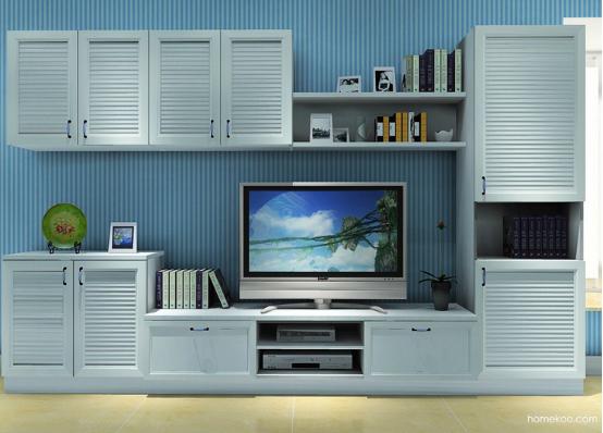 田园风格电视背景墙装修图片 田园风格电视背景墙装修图片