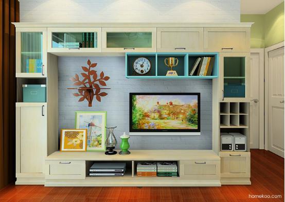 小客厅电视柜效果图