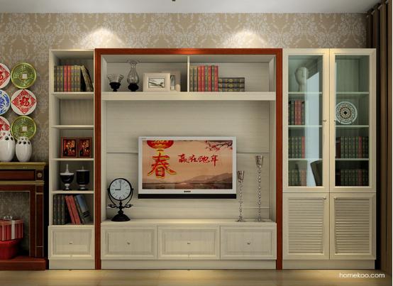 小客厅电视柜效果图
