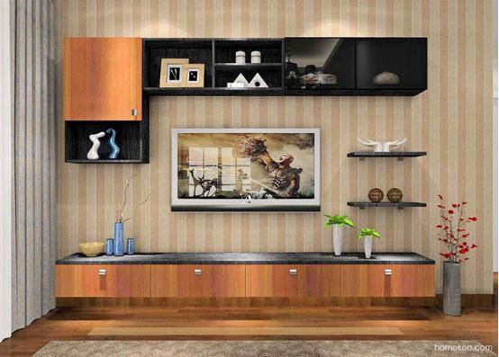 小客厅电视柜效果图