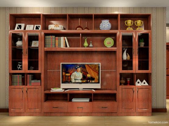 客厅电视柜效果图大全2017图片