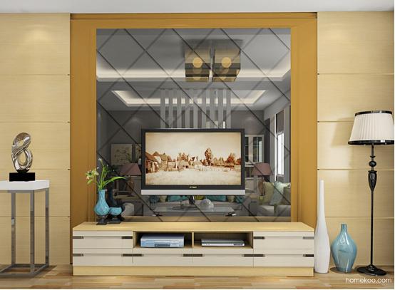 客厅电视柜效果图欣赏