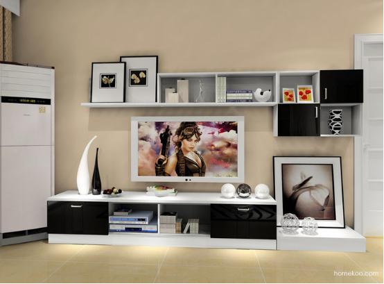 客厅电视柜效果图欣赏