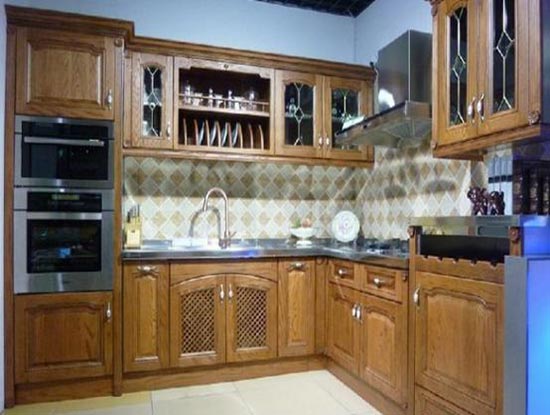 实木橱柜效果图 实木橱柜效果图