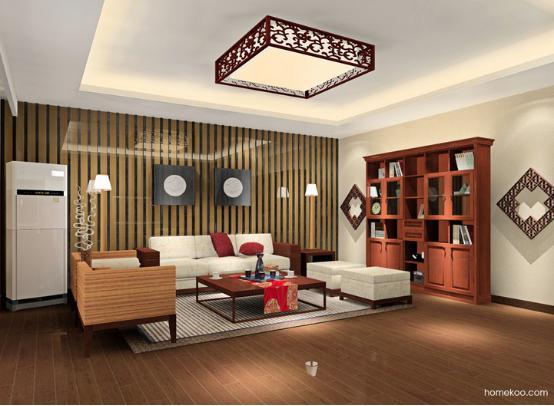 中式客厅装修效果图大全2017图片 中式客厅装修效果图大全2017图片