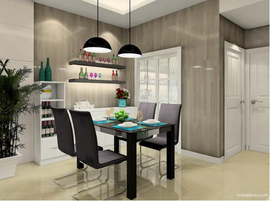 现代餐厅吊顶效果图 现代餐厅吊顶效果图