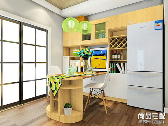小户型餐厅吊灯图片