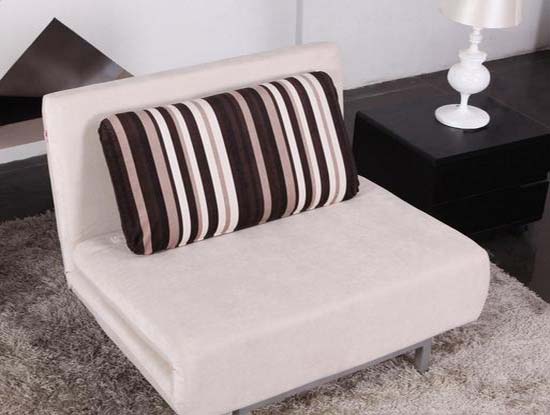 单人折叠沙发床图片