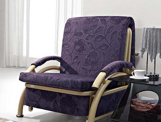 单人折叠沙发床图片