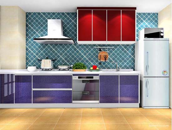 一字型橱柜设计图