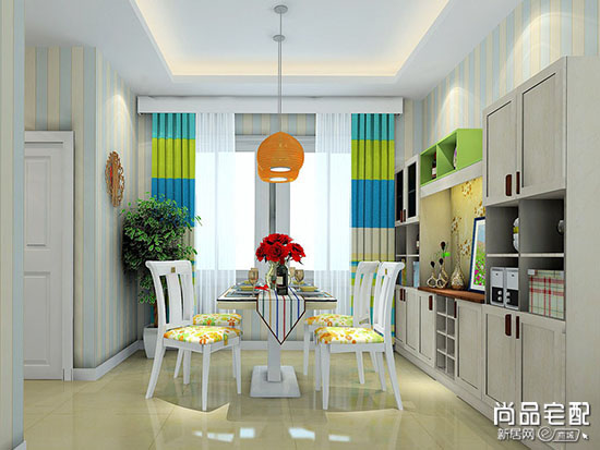 客厅窗帘什么颜色好效果图