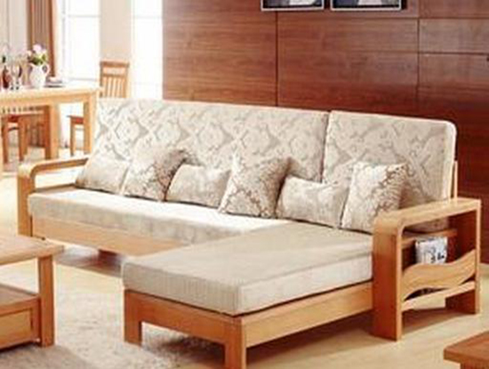 木质折叠沙发床图片