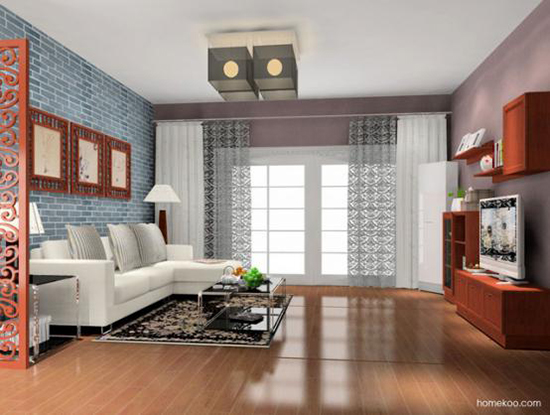 中式大客厅装修效果图 中式大客厅装修效果图