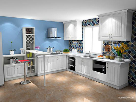 开放式厨房吧台图片 开放式厨房吧台图片